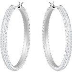 STONE:ORECCHINO A BUCO HOOP CRY/RHS