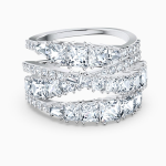 TWIST:ANELLO WRAP CZWH/RHS FULL PAVE 55
