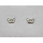 ORECCHINI IN ORO BIANCO 18KT - FARFALLA