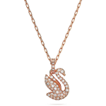 ICONIC SWAN:PEND XXS PENDANT WHI/ROS