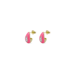 OR AG 925% PAIO GOCCIA ZIRC CENTRALI ROSA FLUO