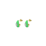 OR AG 925% PAIO GOCCIA ZIRC CENTRALI VERDE FLUO