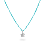 GR VERNICE TURCHESE + CN AU BIANCO 750% BRILL BIANCHI ct. 0,025