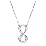 PEND INFINITY PEAR 0.2CT WG18