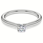 SCD:ANELLO ROUND 0.25CT AG925 50