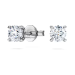 SCD:ORECCHINO A BUCO ROUND 0.5CT AG925