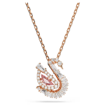 SWAN:PEND PINK PIN/ROS