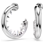 SUBLIMA:ORECCHINO A BUCO HOOP METAL WHI/