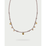 GR AG 925% ZIRCONI CON PENDENTI MARRONE