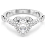 UNA:ANELLO HRT WHITE/RHS 55