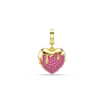 IDYLLIA:CHARM PICCOLO HEART PIN/GOS
