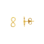 ORECCHINI IN ORO GIALLO 18KT - INFINITO