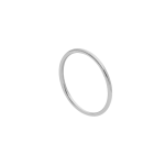 ANELLO IN ORO BIANCO 18KT - FEDINA LISCIA IN ORO BIANCO