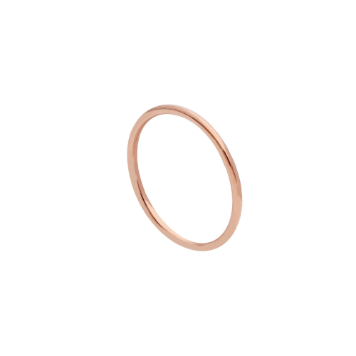 ANELLO IN OROROSA 18KT - FERMANELLO/ LINEA