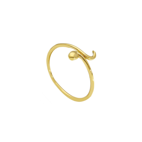 ANELLO IN ORO GIALLO 18KT -  SERPENTE