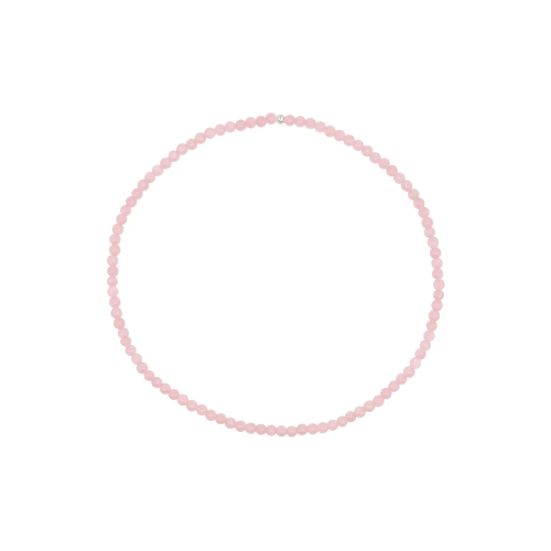 GIROCOLLO ELASTICO PALLINI GIADA ROSA