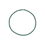 GIROCOLLO ELASTICO PALLINI GIADA VERDE SCURO