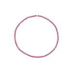 GIROCOLLO ELASTICO PALLINI GIADA ROSA SCURO