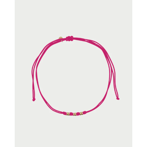 SOFT CORD CON RONDELLE ROSA