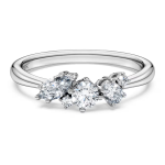 SCD :RING MIXED 0.4CT AG925 53