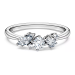 SCD :RING MIXED 0.4CT AG925 55