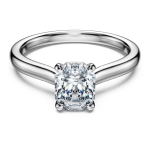 SCD :RING OCTAGON 1.0CT WG18 55