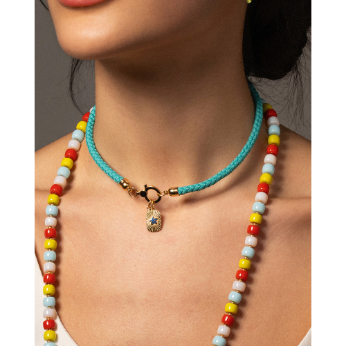 GR TESSUTO CAVETTO TURCHESE