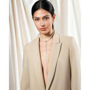 CL AG 925% SALI-SCENDI ELLISSE PEARL