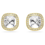 ANGELIC: UNA:ORECCHINO A BUCO STUD CUSHION CRY/GO