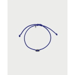 BRACCIALETTO TESS OVALE MAGLIA MARINA BLU
