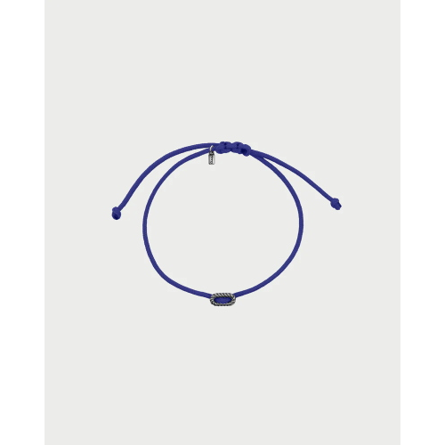 BRACCIALETTO TESS OVALE MAGLIA MARINA BLU
