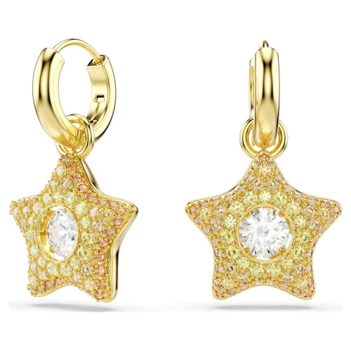 SUBLIMA:ORECCHINO A BUCO STAR WHITE/GOS