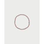 BRACCIALETTO ELASTICO PERLE ROSSO