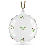HOLIDAY CHEERS:BALL ORN. MISTLETOE