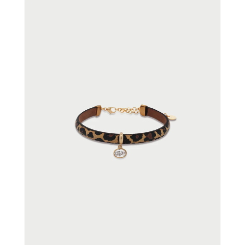 BRACCIALE LEOPARDO OVAL CUT