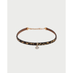CHOKER LEOPARDO OVAL CUT