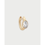 MONO-ORECCHINO MINI OVAL HOOP