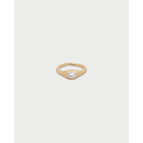 ANELLO CHEVALIER OVAL CUT
