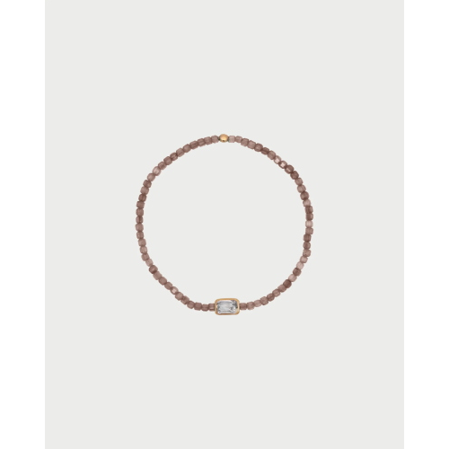 BRACCIALE AG 925% ELASTICO EMERALD CUT
